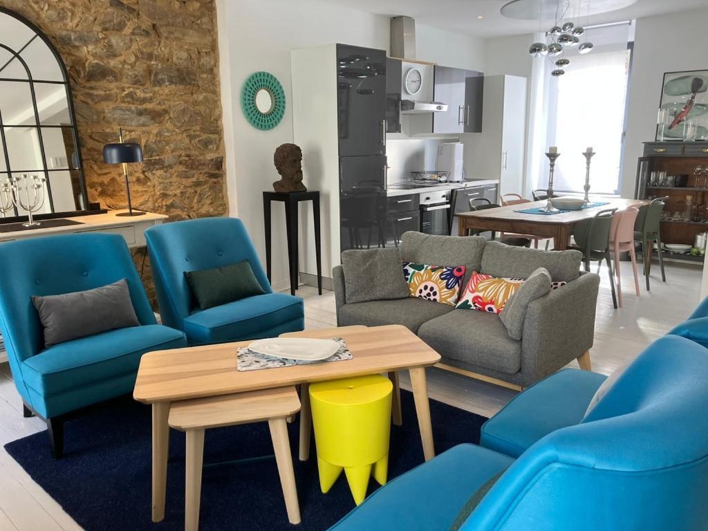 Gite Maison Nomah Maison Haut Standing Proche Plages, Classe 5* 普卢阿 外观 照片